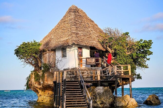 Starfish Adventure; The Rock Restaurant; Kuza Cave, Salaam Cave - Swimming in Kuza Cave’s freshwater pool