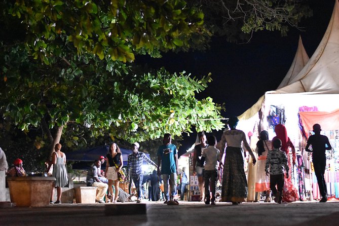 Stone Town Evening Walk Tour With Visit Food Markets - Africa House and the sunset pause