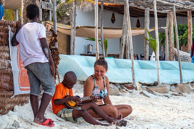 Stone Town Tour + Prison Island Tour in Zanzibar with Pick Up - Taking the boat to Prison Island