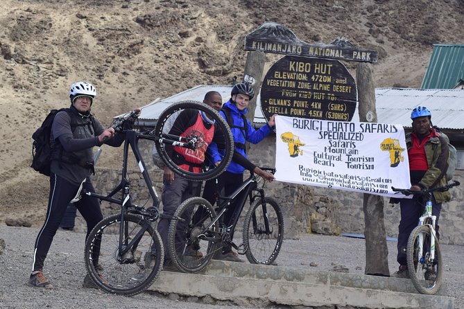 Top 6 Days Mt. Kilimanjaro Bike trek Tour by Marangu-Kilema Route - Day 6: Riding from alpine desert back to rainforest