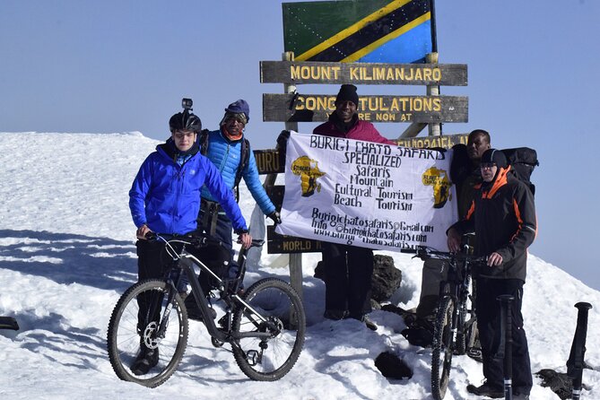Top 6 Days Mt. Kilimanjaro Bike trek Tour by Marangu-Kilema Route - What the $3,668 price includes