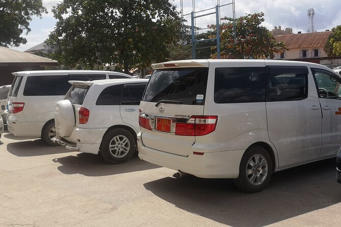 Transport in Zanzibar - A private car for up to three people