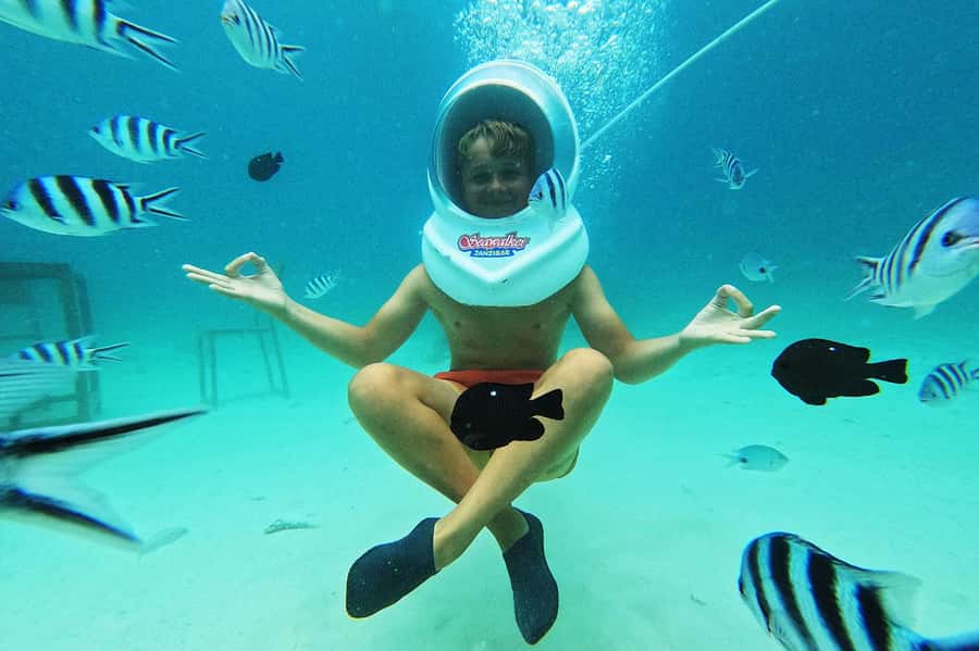 Underwater Walking Experience in Zanzibar,No Swimming Needed - What the Zanzibar Sea Walk actually is