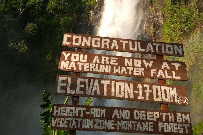 Waterfalls, Coffee, Hotsprings, Food Cuisine, & Serval Wildlife - Materuni Waterfalls and the Chagga foothills