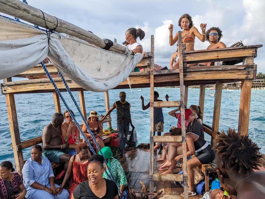 Zanzibar: African Sunset Boat Party in Zanzibar Music, Views - Key points at a glance