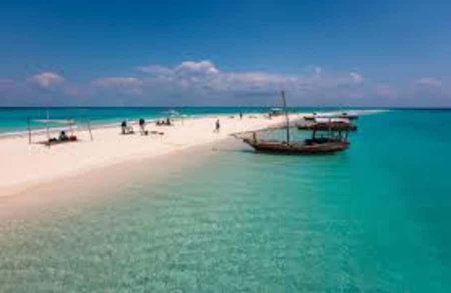 ZANZIBAR:Amazing tour Nakupenda SandBank with fruits - Shade, fruit, and a useful pause from the sun