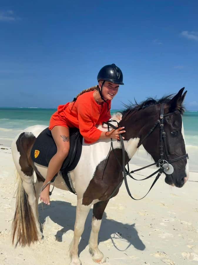 Zanzibar: Beach Horseback Ride and Swim with the Horse - Riding from the stable to Zanzibar’s white-sand shore