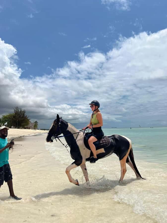 Zanzibar: Beach Horseback Ride and Swim with the Horse - The beach ride is short, scenic, and easy to understand
