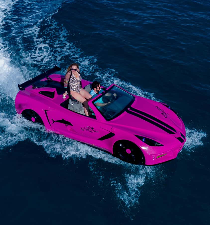 Zanzibar: Jet Car Ride with Drone footages (pickup included) - What Riding the Zanzibar Jet Car Is Actually Like