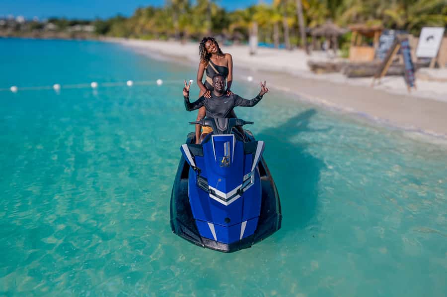 Zanzibar: Jetski with Hotel Pickup, Drone Photos & Video - Who will enjoy this most