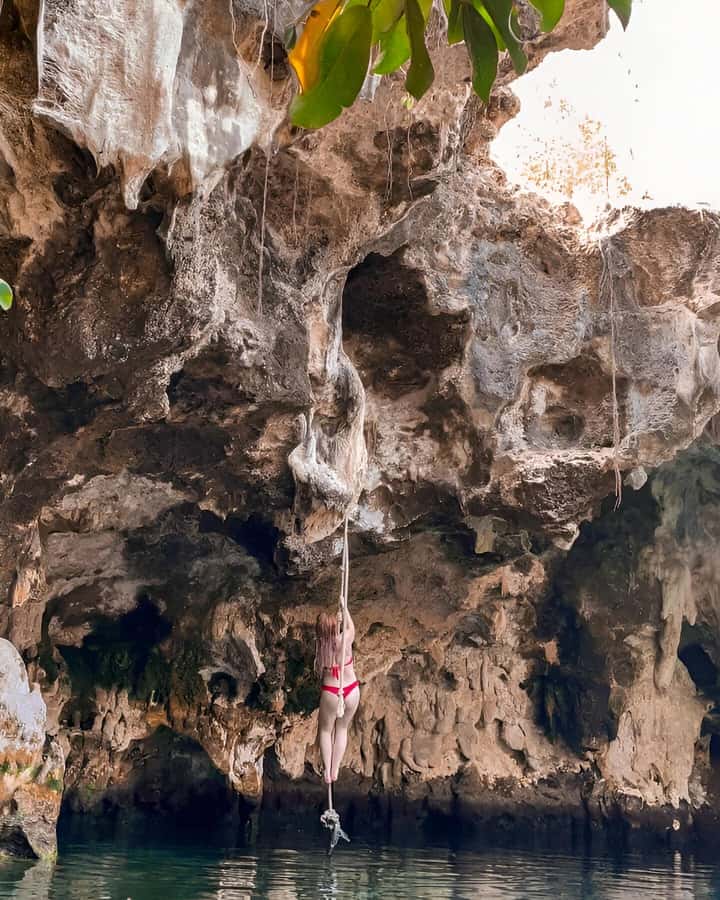 Zanzibar: Maalum Cave Natural Swimming Pool Tour in Paje - Walking into Maalum’s limestone chamber