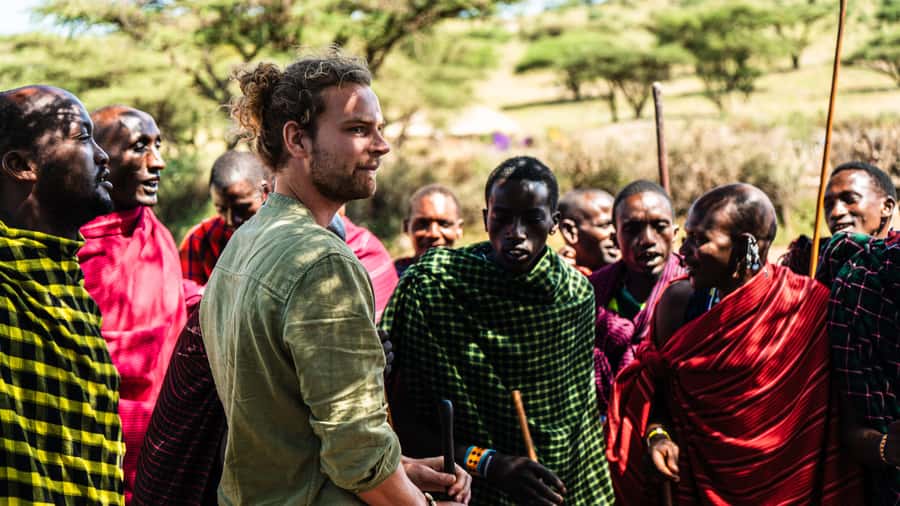 Zanzibar: Maasai village and Nungwi turtles experience trip - Meeting the Maasai village community