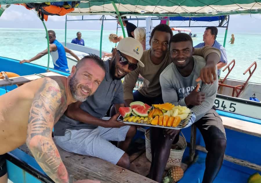 Zanzibar: Mnemba Atoll Marine Reserve Snorkeling Tour - The Sandbank Stop and Fresh Fruit
