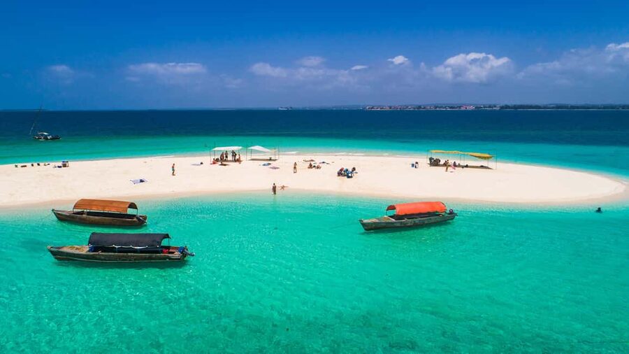 Zanzibar: Nakupenda Sandbank with Seafood BBQ & Fruits - Reaching Nakupenda from Stone Town