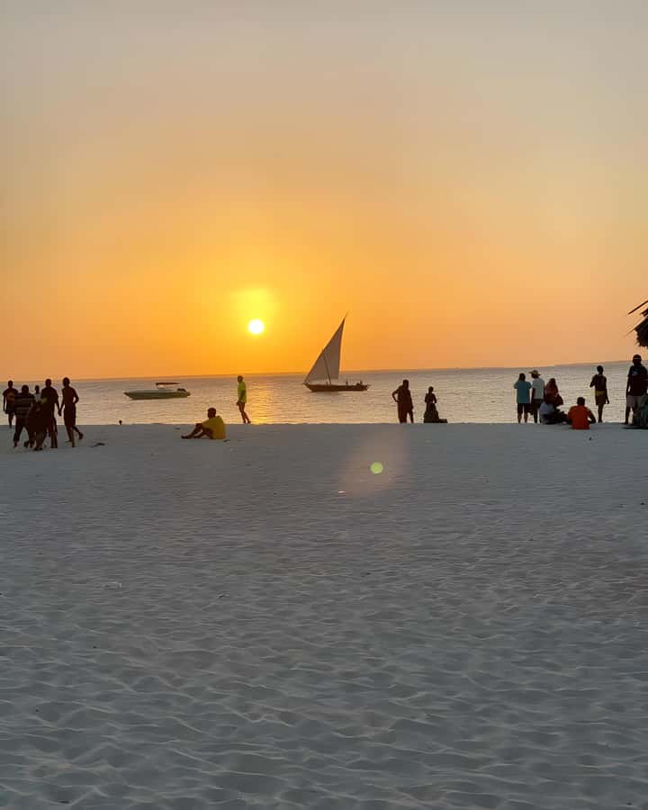 Zanzibar: Nungwi and Kendwa Sunset Dhow Cruise - Free time and sunset at Kendwa