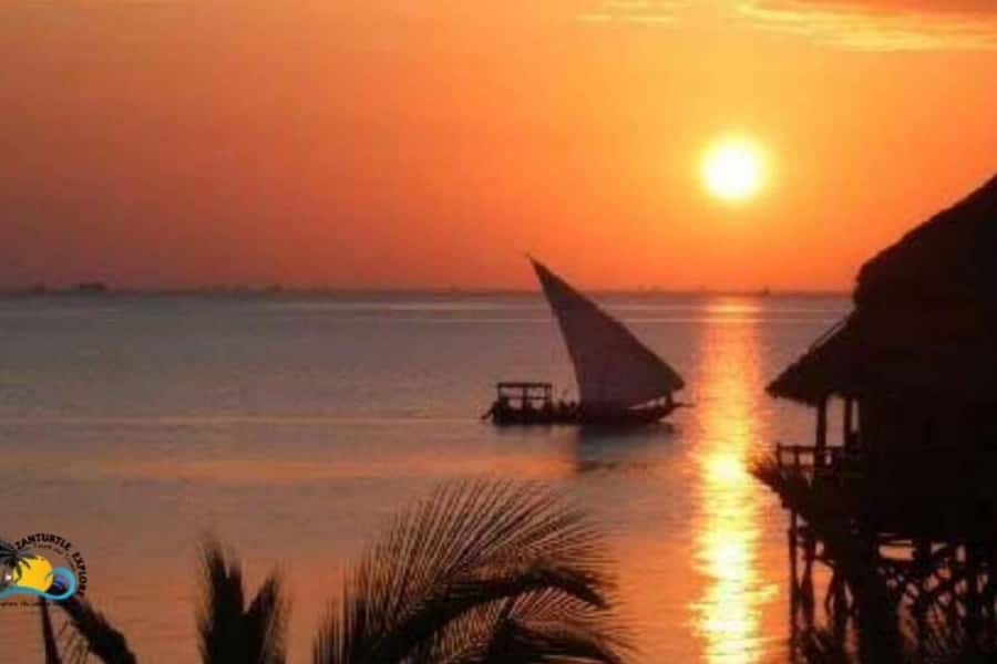 Zanzibar: Nungwi Sunset Dhow Cruise with Soft Drinks - Sunset views and the return to Nungwi