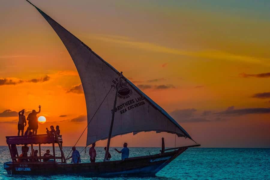 Zanzibar: Nungwi Sunset Dhow Cruise with Soft Drinks - Setting sail on a traditional Zanzibar dhow