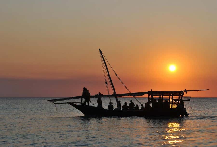 Zanzibar: Nungwi Sunset Dhow Cruise - What the dhow adds to the sunset