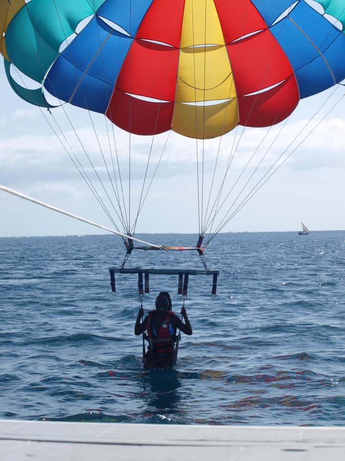 Zanzibar: Parasailing Experience with Instructor - Key points at a glance