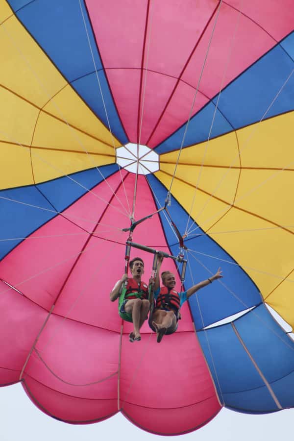 Zanzibar: Parasailing Experience with Instructor - The briefing before you leave shore