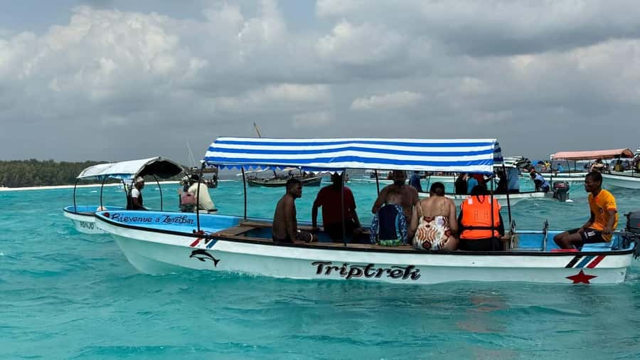 Zanzibar: Pungume island-dolphin watching - BBQ Lunch - Snorkeling over coral and fish