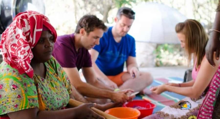Zanzibar: Spice Farm Tour with Cooking lesson - Harvesting ingredients for the kitchen