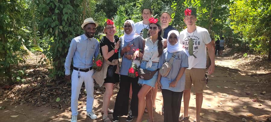 Zanzibar: Spice Farm Tour with Traditional Cooking Lesson - Walking through the spice plants