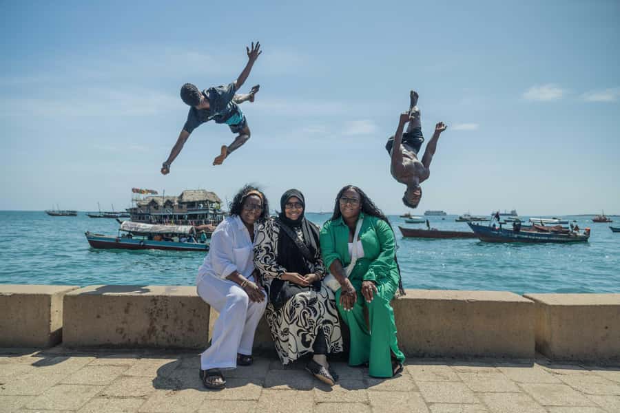 Zanzibar: Stone Town, Spice Tour, Prison Island with Lunch - The quick boat ride to Prison Island