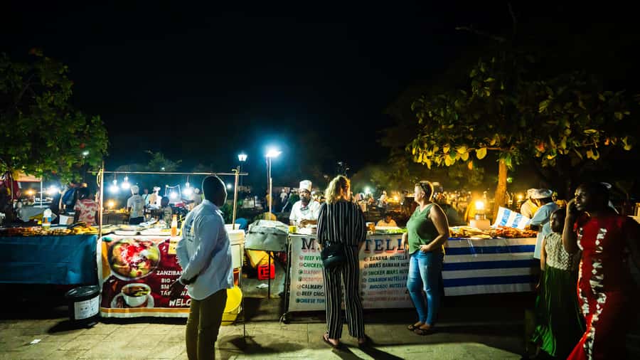 Zanzibar:Stone town Street food market walking tour,transfer - Starting at Darajani Market