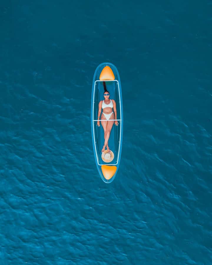 Zanzibar: Swimming With Horse and Clear Kayaking Tour - Seeing Kendwa through a clear kayak