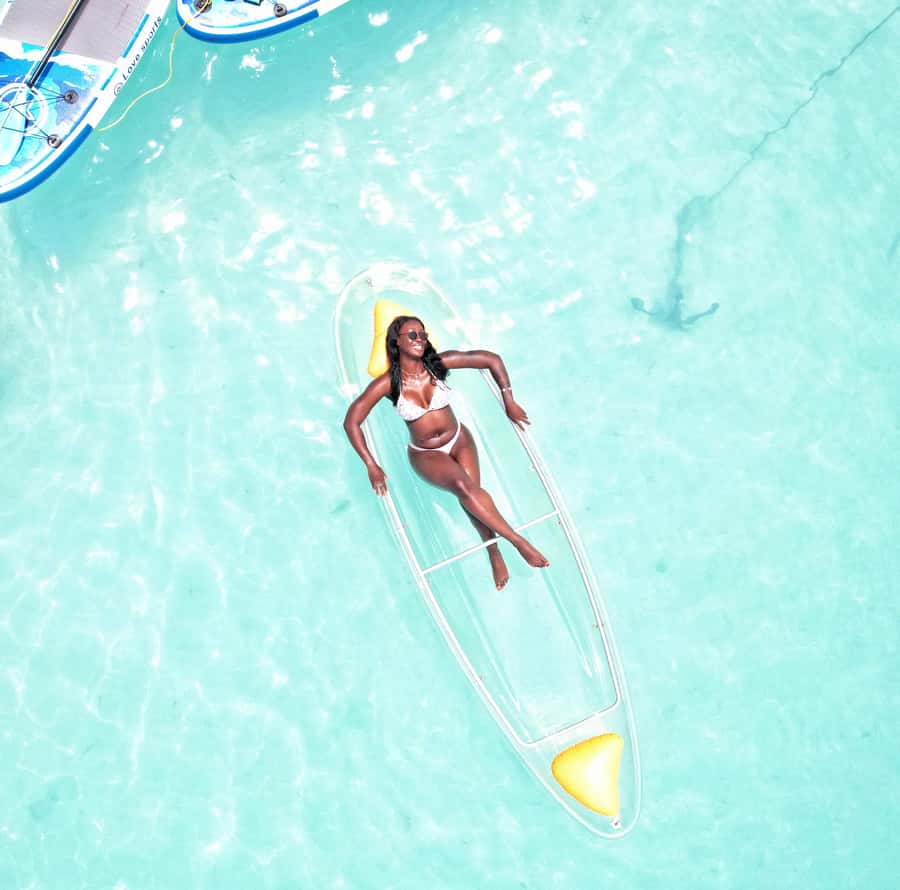 Zanzibar: Transparent Kayak and Drone (with Pickup Included) - What Happens at Nungwi Beach