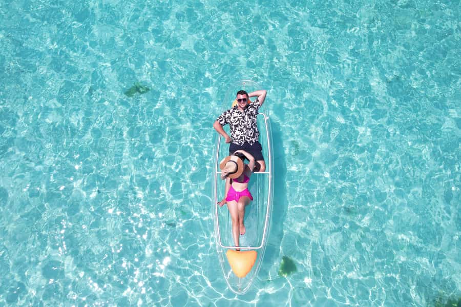 Zanzibar: Transparent Kayak and Drone (with Pickup Included) - Drinks, Safety Gear, and What You Need to Bring