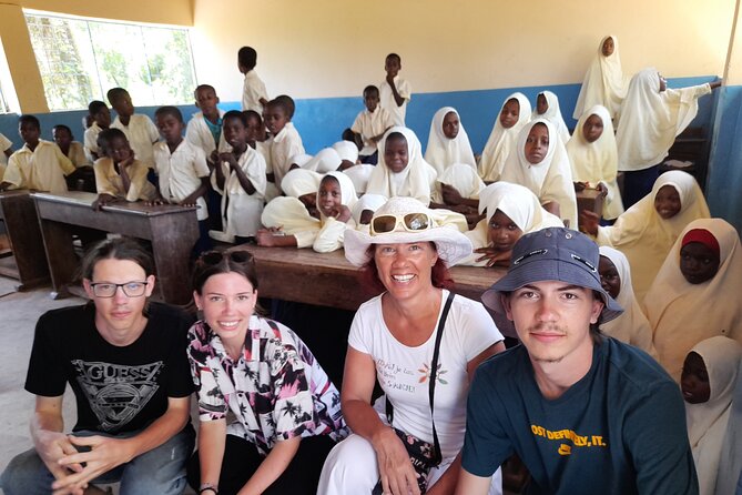 Zanzibar Tumbatu Island Cultural Experience - Lunch with rice, curry, seafood, and fruit